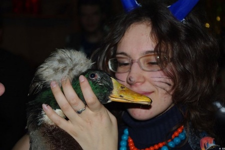 з качуром на Меланки